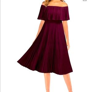 Off the shoulder maxi dress size small